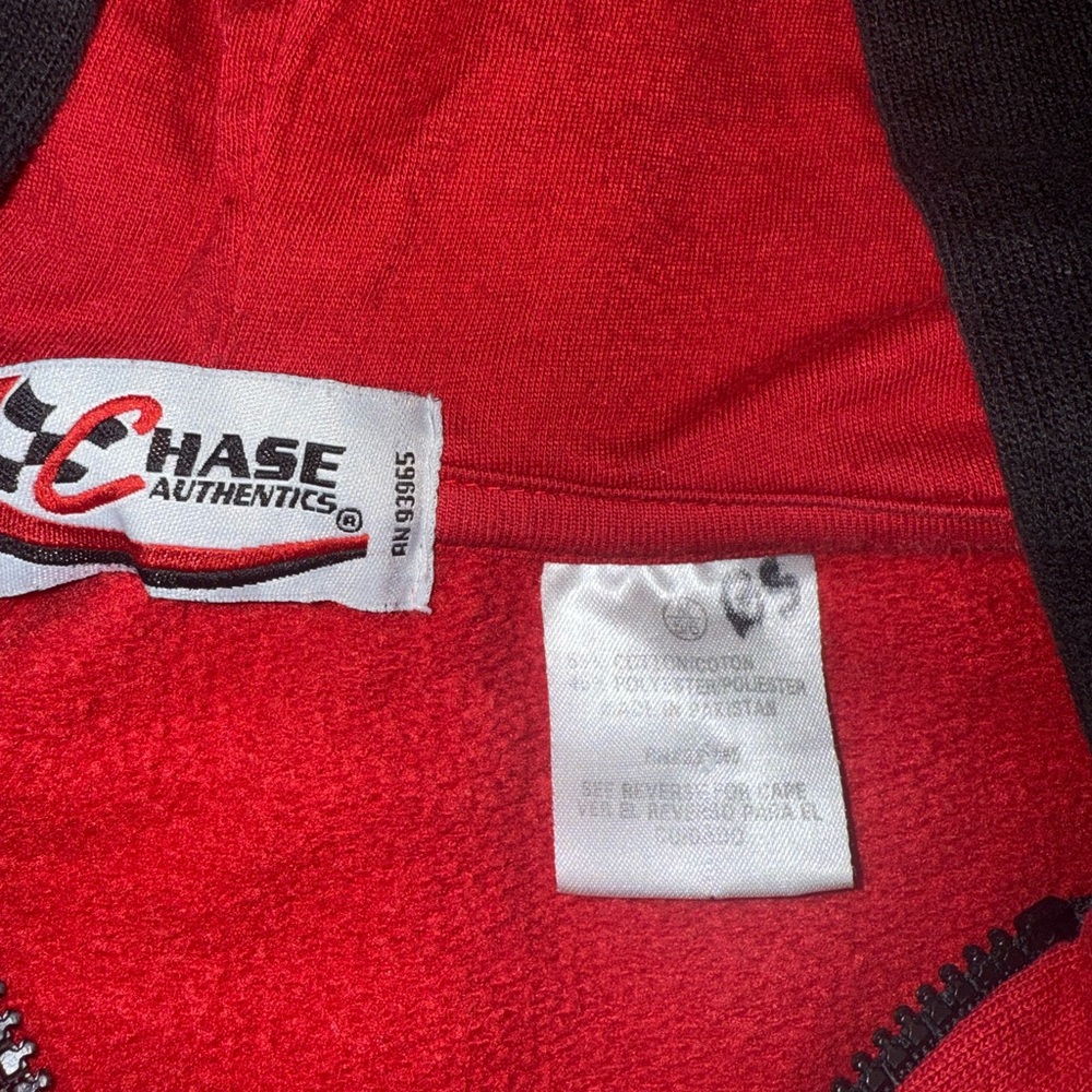 Nascar Kids Red and Black Racing Hoodie - Picture 5 of 7